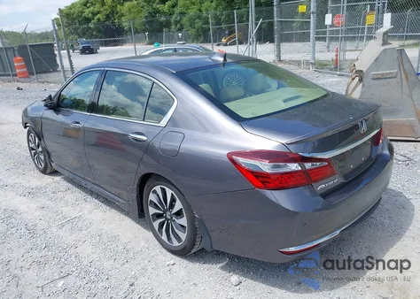 2017 Honda Accord Hybrid Touring from USA, damaged, VIN JHMCR6F70HC014287